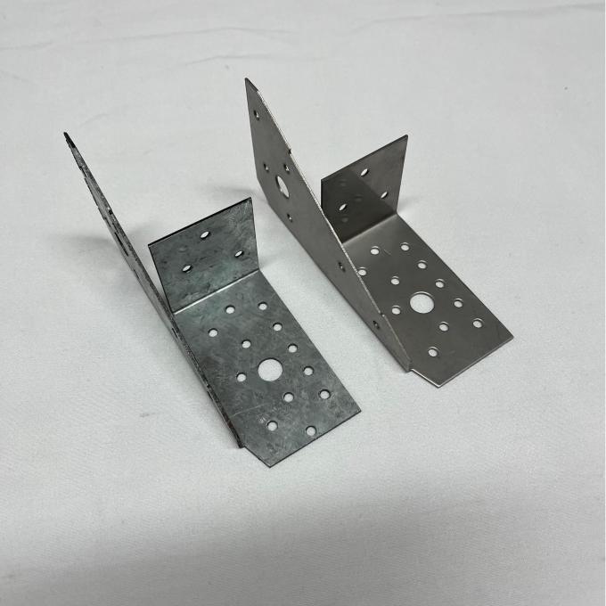 Triple agarre derecha izquierda para muchas juntas de madera fijas de clavos, incluidas las tramas de techo a la placa de pared 1