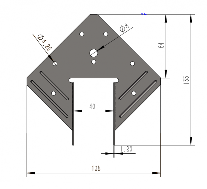Cintas de huracán para vigas de vigas galvanizadas de gran peso 5