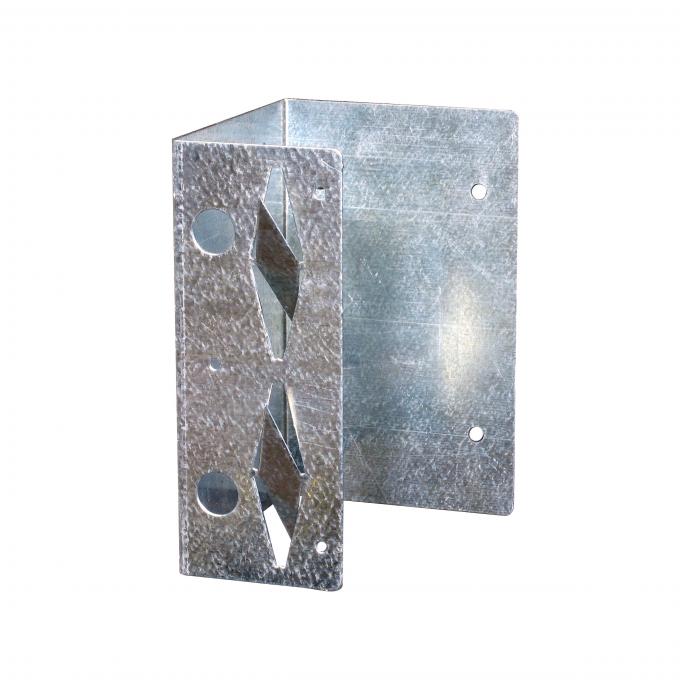 Clips de esquina acústicos, soportes de montaje de metal plateado para paneles acústicos, hardware de instalación de insonorización de paredes 3