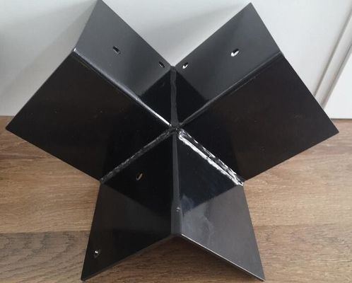 Kits de soportes para pérgola 4*4, base para postes de madera y escuadras metálicas para pérgola