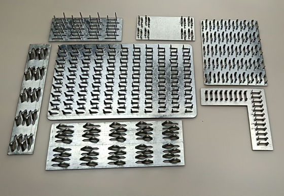 quality 100 mm Rectangular de madera galvanizada marco de la pandilla clavos resistentes a la corrosión factory