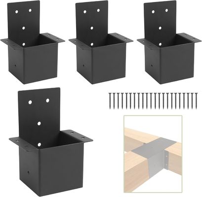 Brackets de pérgola 4x4 Brackets de poste de rafting Kit de pérgola Brackets de mirador Brackets de montaje de pared Bracket Kit para postes de madera Conector de poste de pérgola o barandilla de cubierta