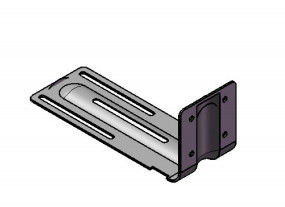 Soportes para paredes interiores para fijar las paredes no portantes a las vigas