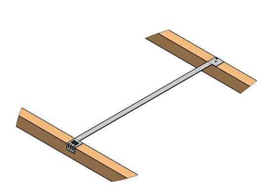 Espaciador de vigas para espaciamiento rápido y preciso de vigas de techo