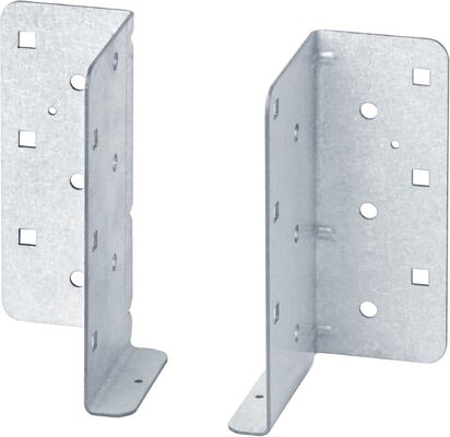 Colgador Dividido de Acero Galvanizado para Vigas de Madera – Soporte de Conexión para Madera